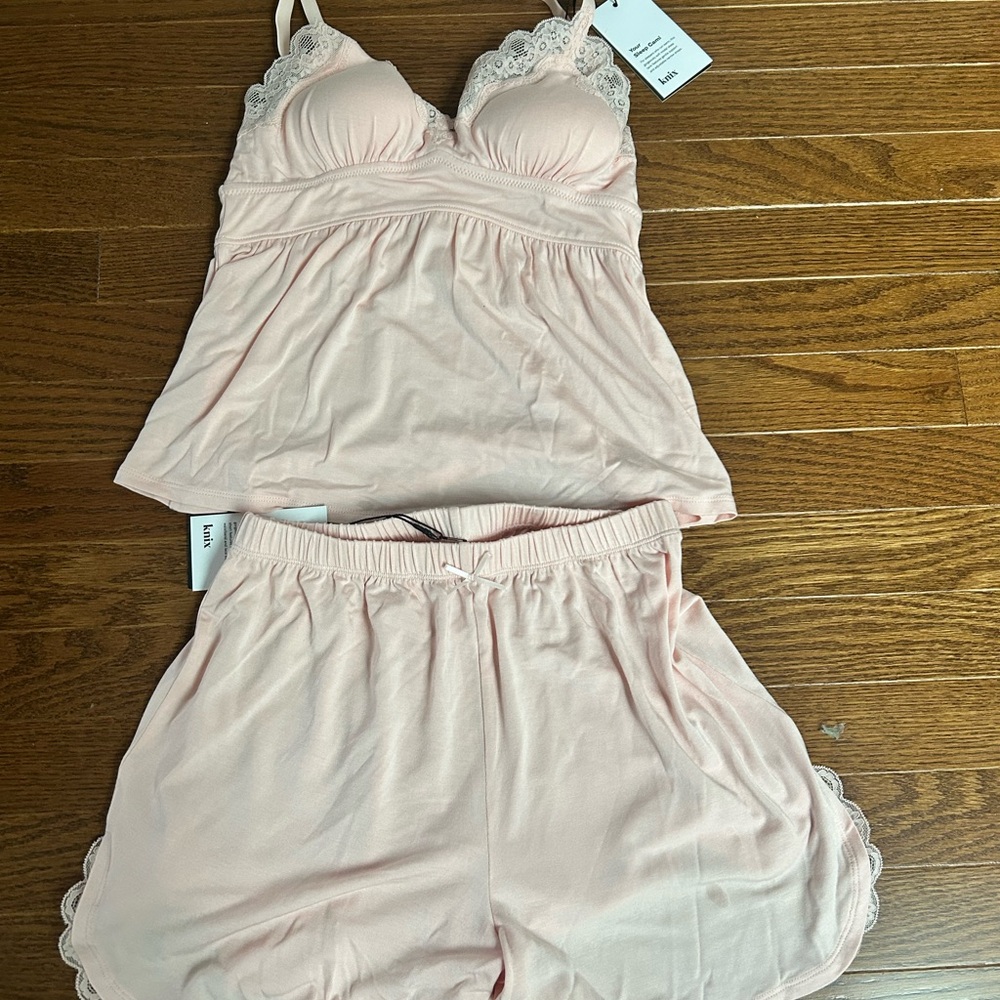 Knix NWT Rose Quartz Sleepwear Set